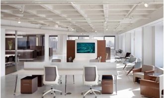 如何打造一个简约大气的办公室装修？