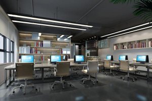 小户型办公室怎么样装修看起来更大更宽？